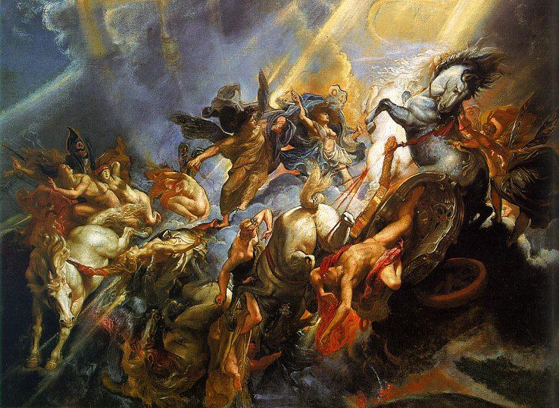Peter Paul Rubens The Fall of Phaeton Sweden oil painting art